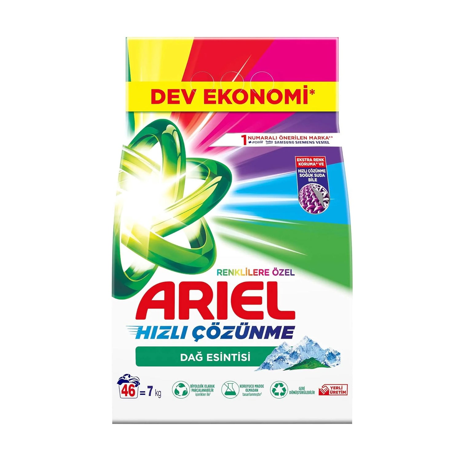 Ariel Colors Deterjan 7Kg
